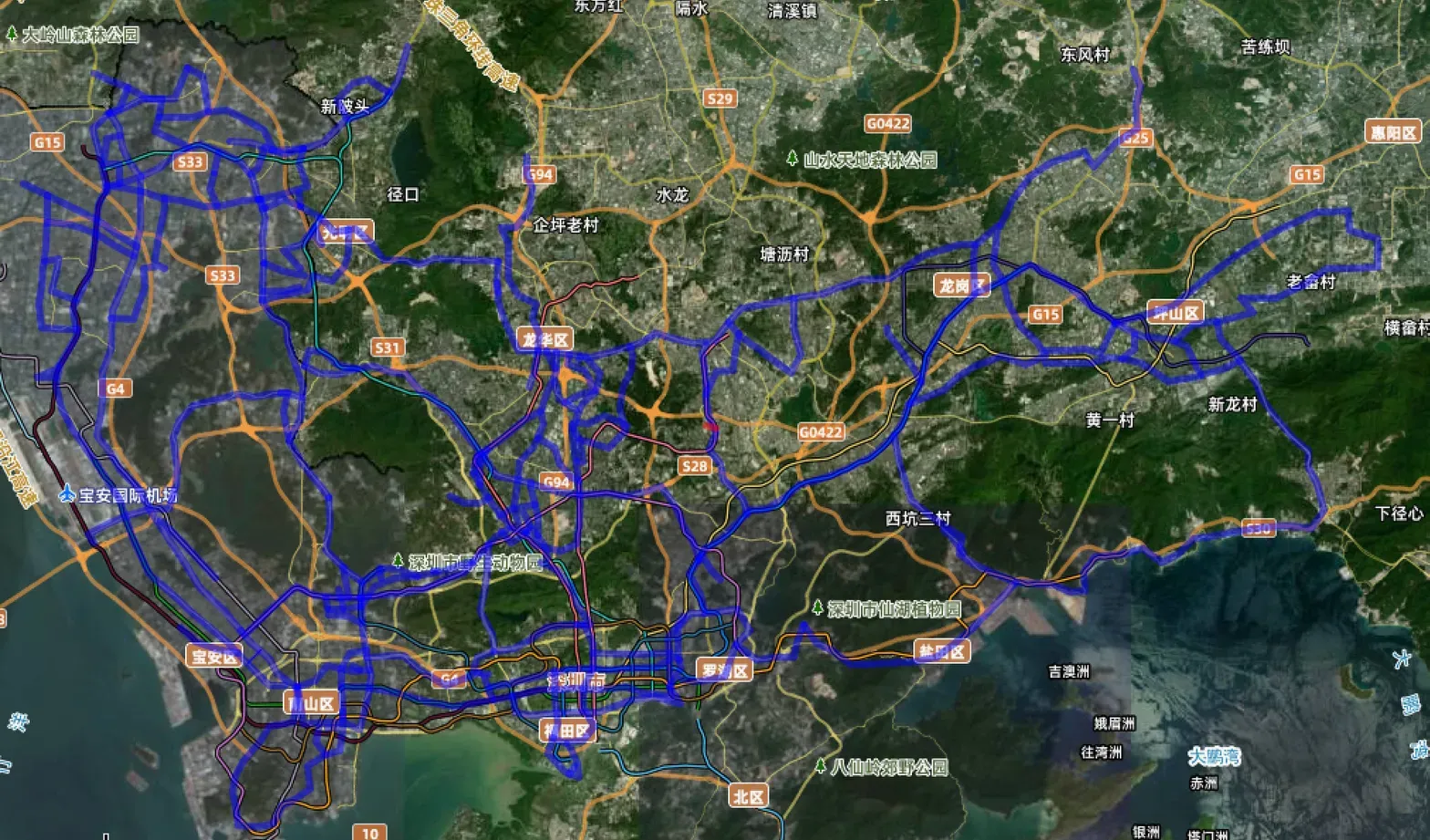 深圳及全国网络资源覆盖